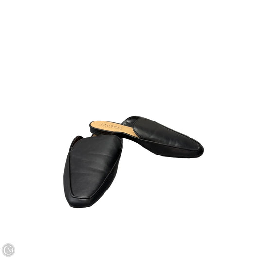 Shoes Flats By Journee In Black, Size: 11