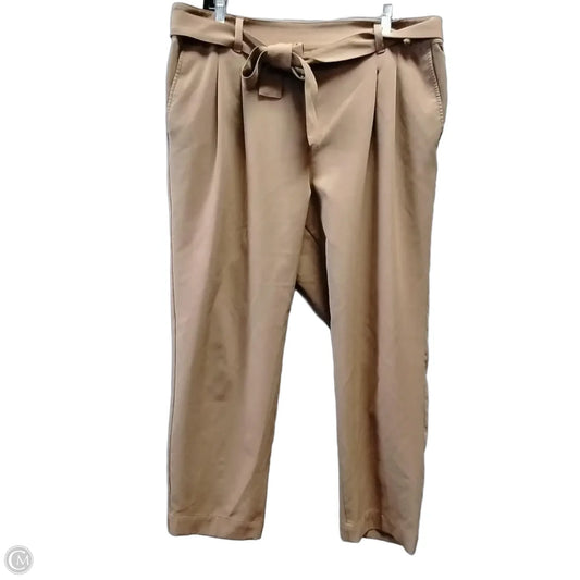 Pants Dress By Loft In Brown, Size: 16
