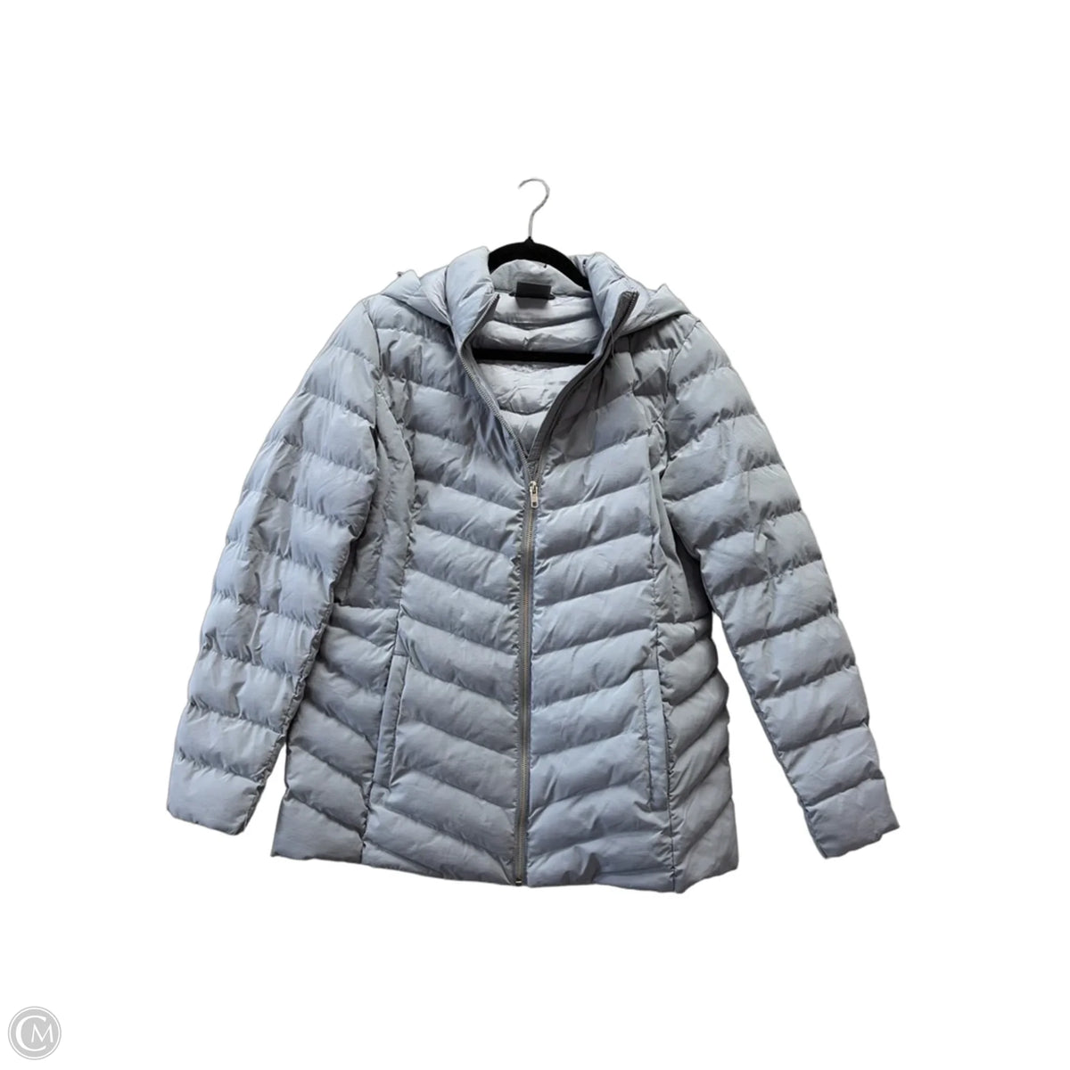 Coat Puffer & Quilted By 32 Degrees In Grey, Size: M