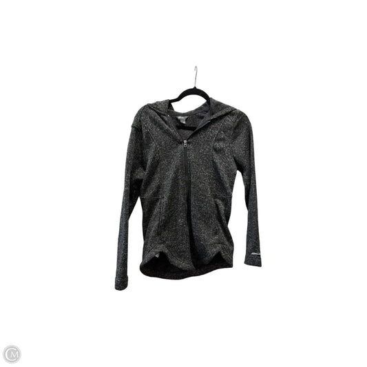Sweatshirt Hoodie By Eddie Bauer In Grey, Size: M