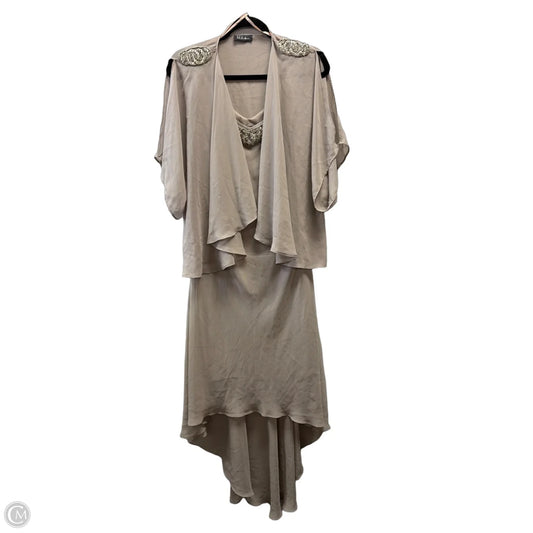 Dress Set 2pc By Clothes Mentor In Brown, Size: 10