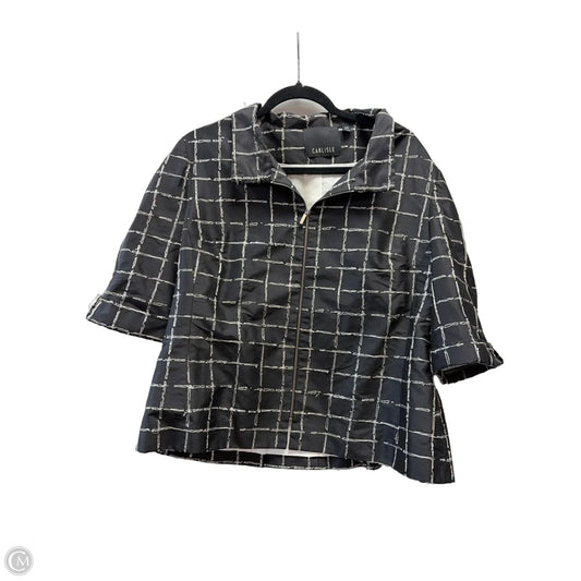Jacket Other By Carlisle In Black & White, Size: Xl
