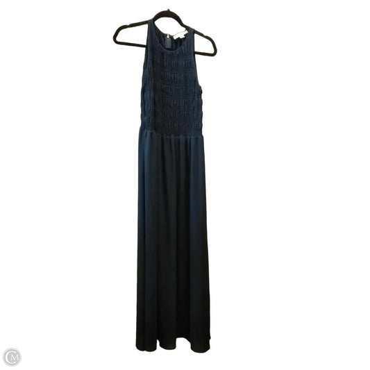 Dress Casual Maxi By Michael By Michael Kors In Navy, Size: 4