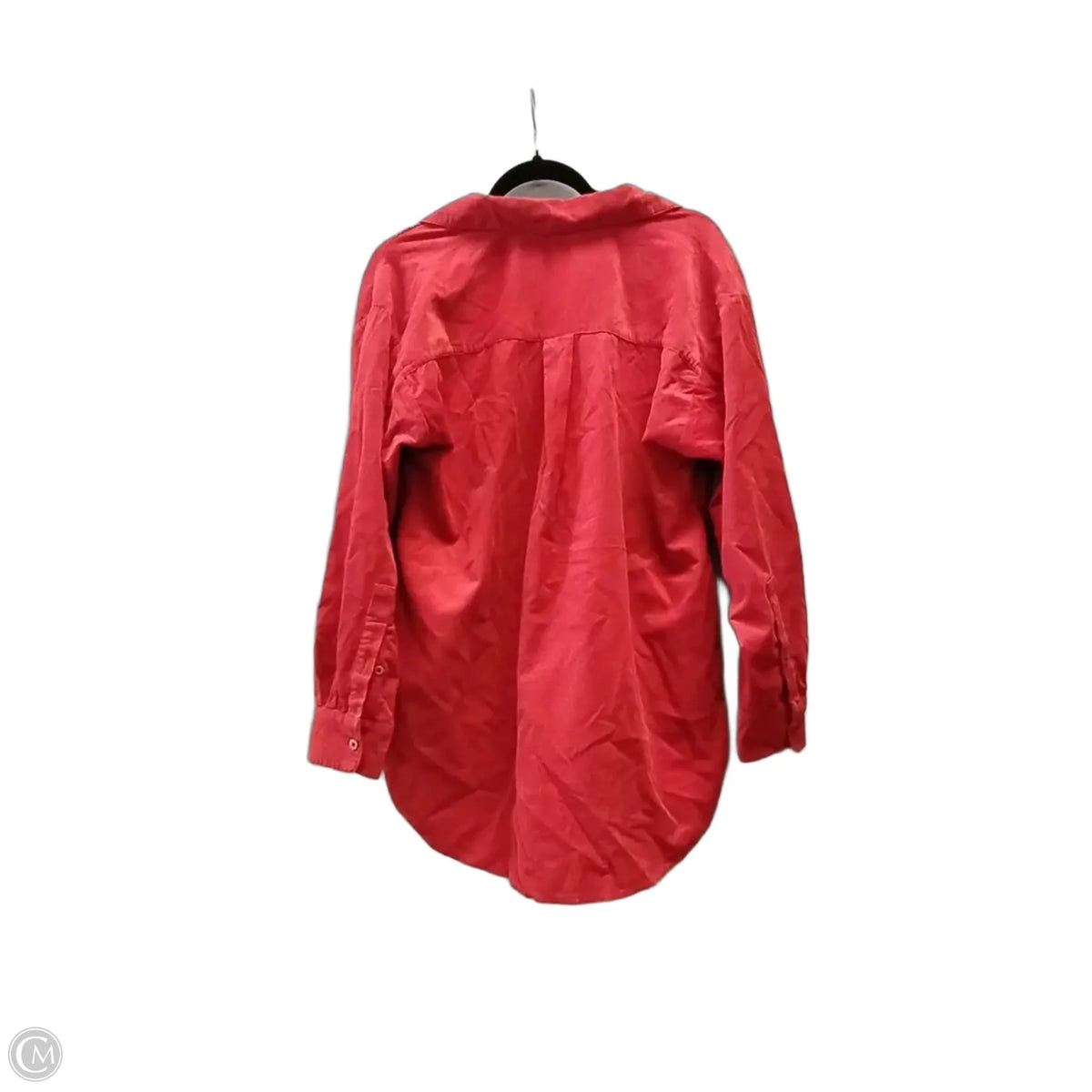 Top Long Sleeve By Loft In Red, Size: M