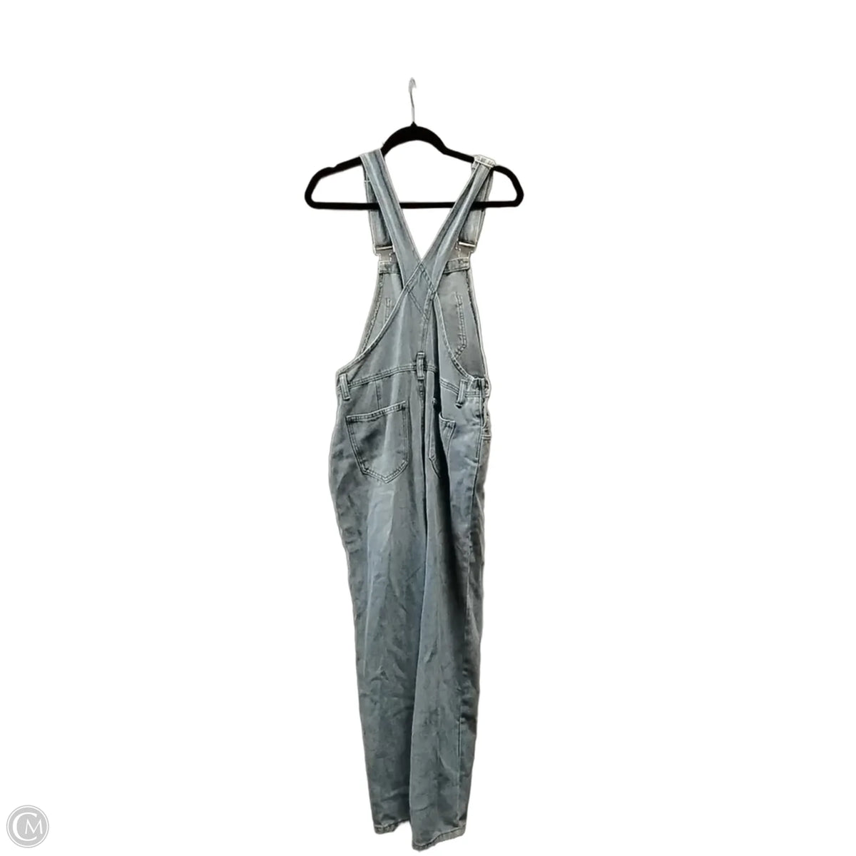 Overalls By Clothes Mentor In Blue Denim, Size: S