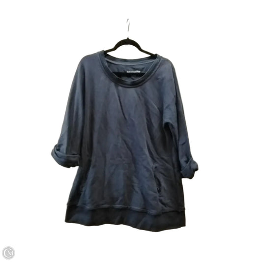 Athletic Sweatshirt Collar By Layer 8 In Black, Size: M