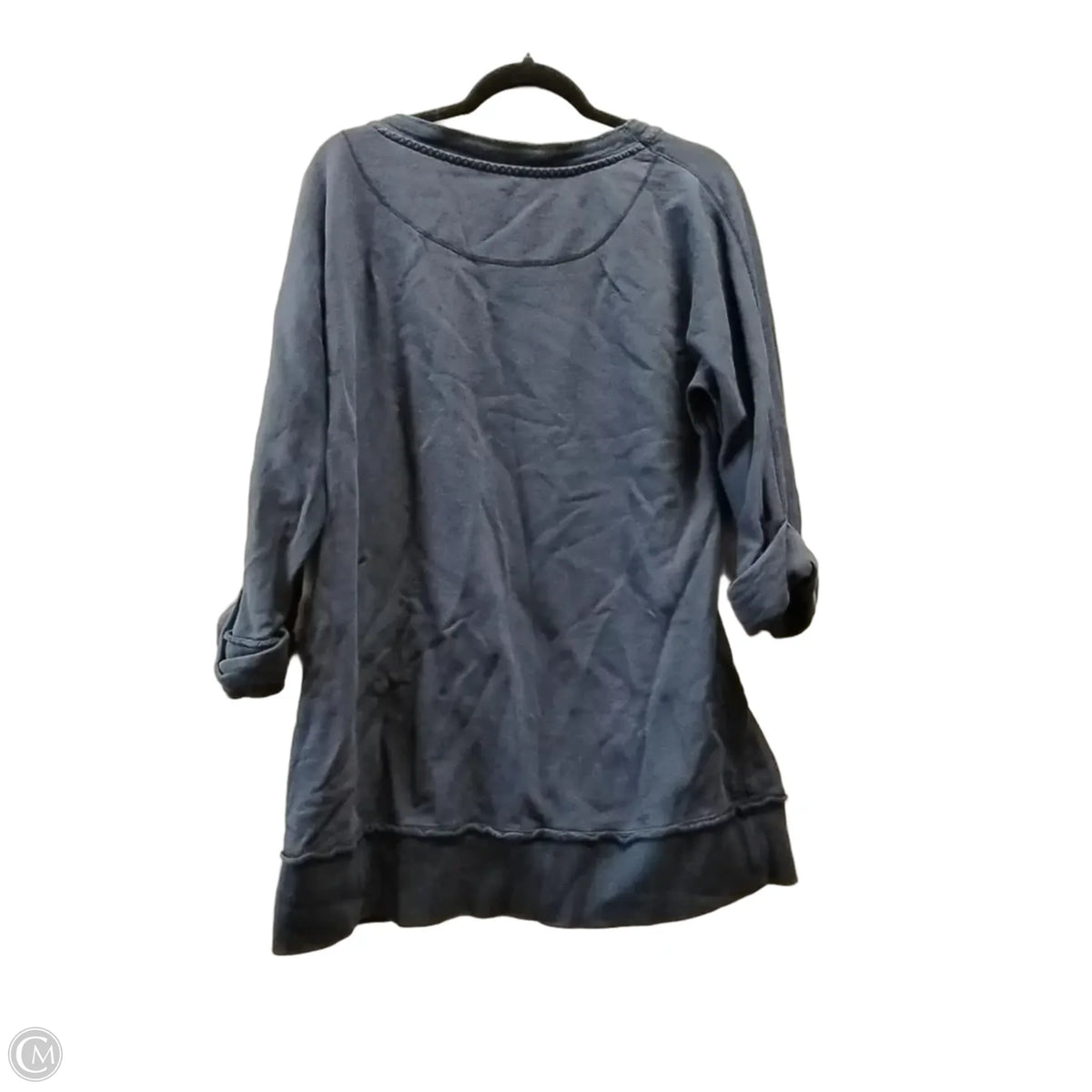 Athletic Sweatshirt Collar By Layer 8 In Black, Size: M