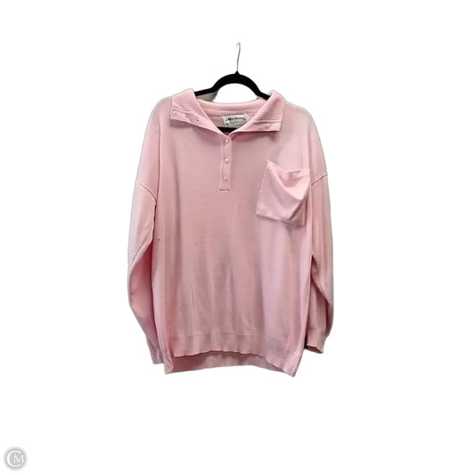 Sweater By Clothes Mentor In Pink, Size: 2x