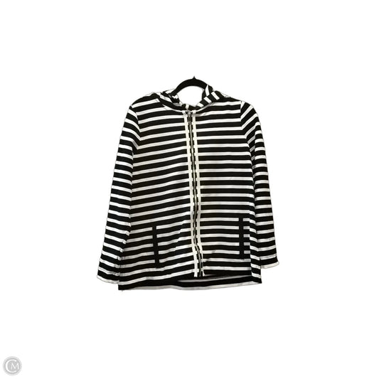 Sweatshirt Hoodie By Talbots In Striped Pattern, Size: 1x
