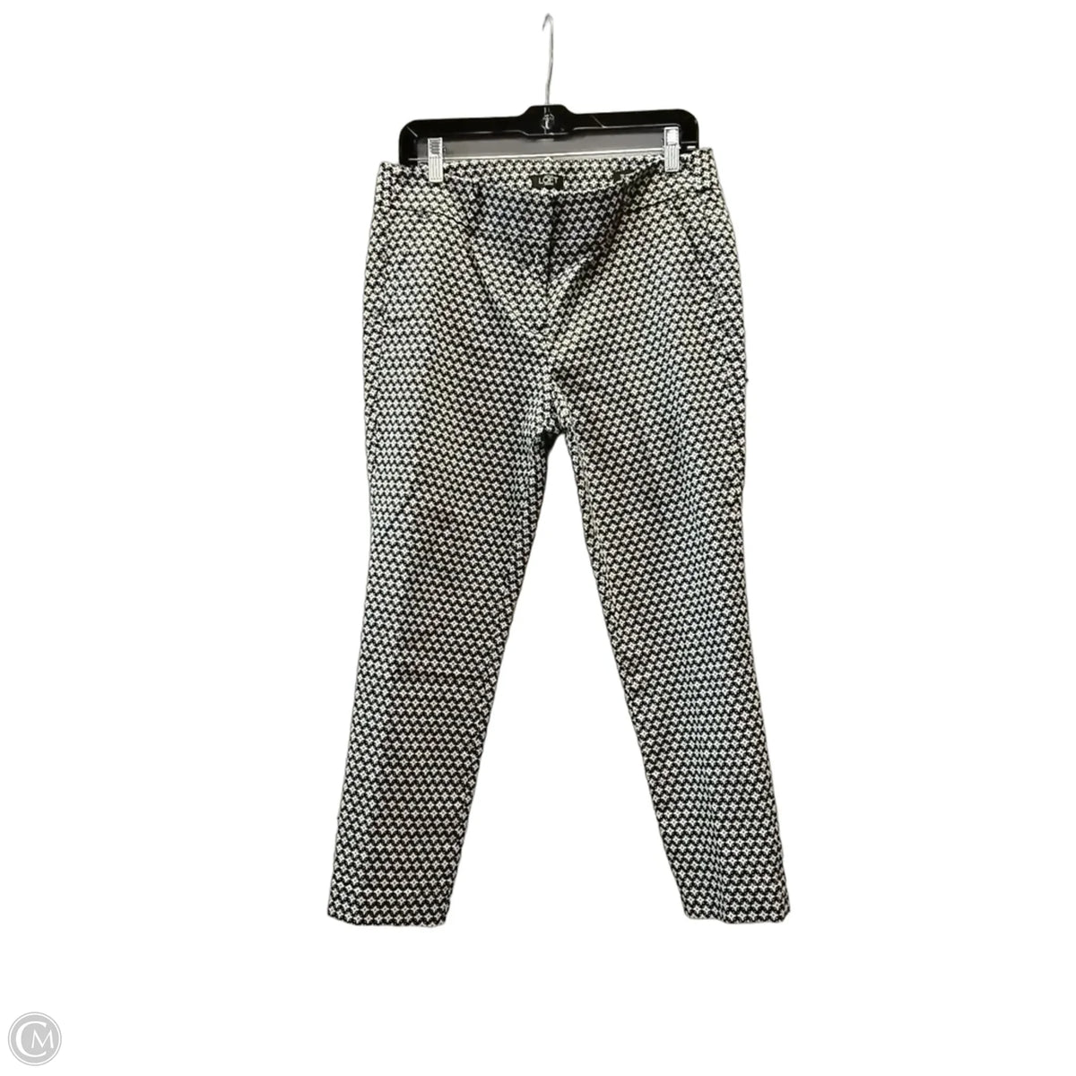 Pants Dress By Loft In Geometric Pattern, Size: 10p