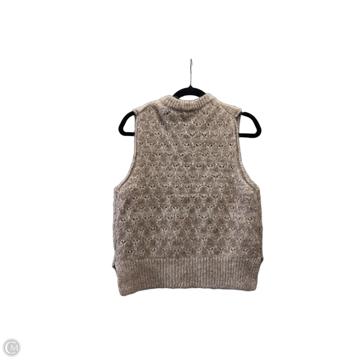Vest Sweater By Universal Thread In Brown, Size: S