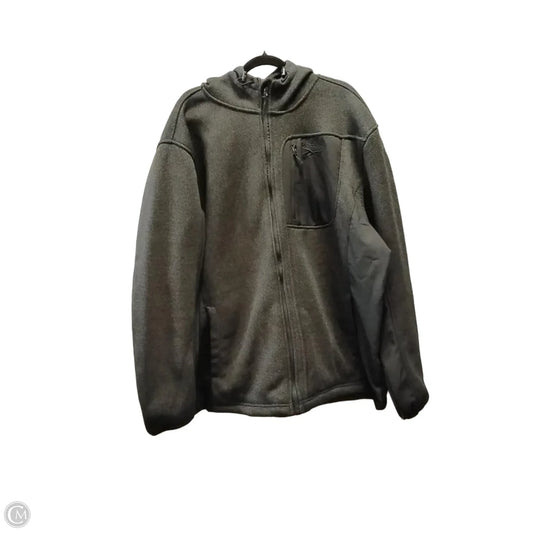 Jacket Fleece By Reebok In Black, Size: 4x