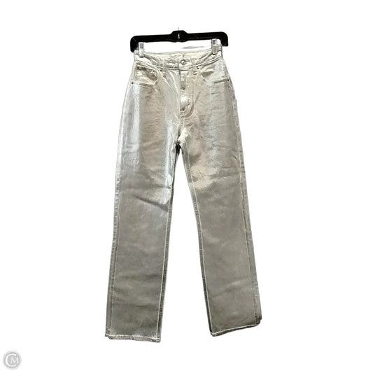 Pants Other By Abercrombie And Fitch In Silver, Size: 0