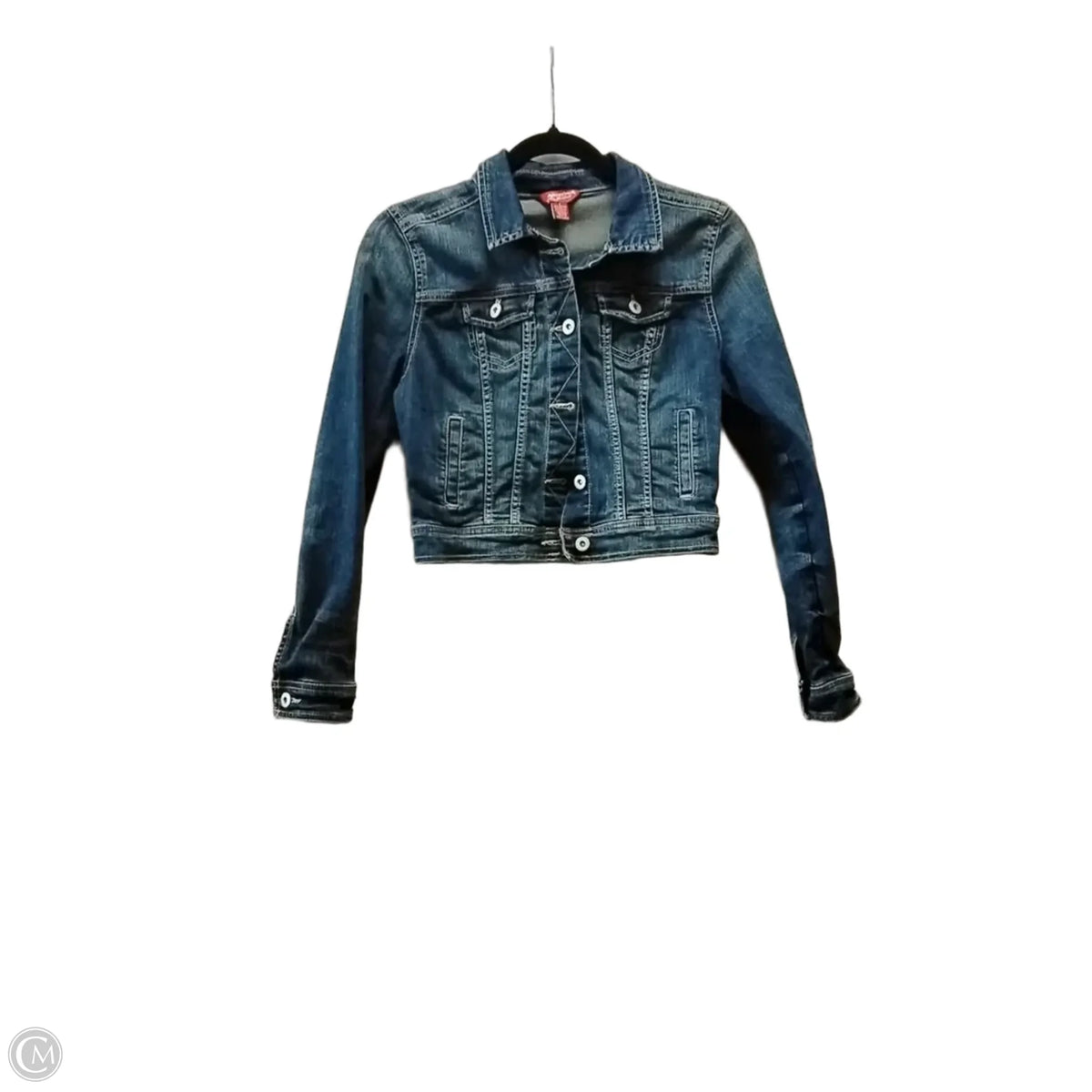 Jacket Denim By Arizona In Blue, Size: S