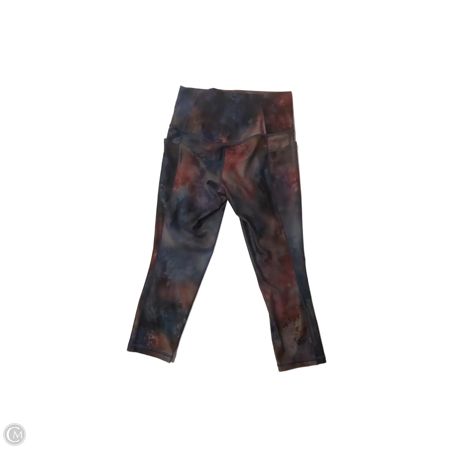 Athletic Leggings By Athleta In Tie Dye Print, Size: S