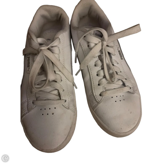 Shoes Athletic By Puma In White, Size: 5