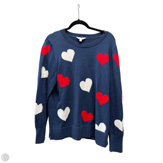 Sweater By Time And Tru In Navy, Size: Xl