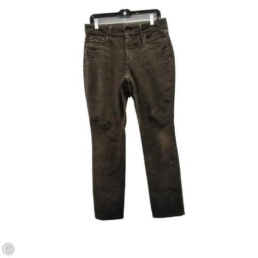 Pants Corduroy By Nydj In Brown, Size: 8p