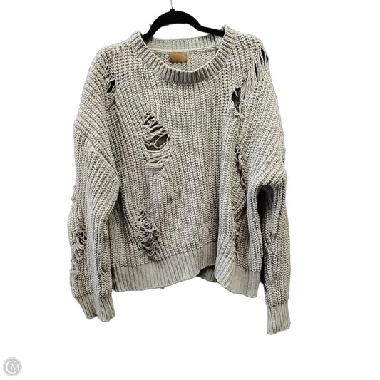 Sweater By Pol In Green, Size: L