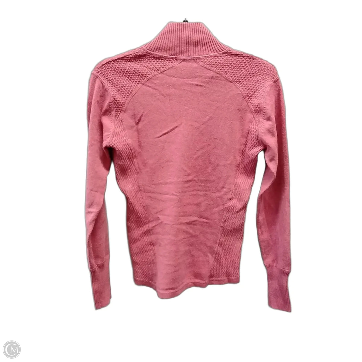 Sweatshirt Collar By Eddie Bauer In Pink, Size: S