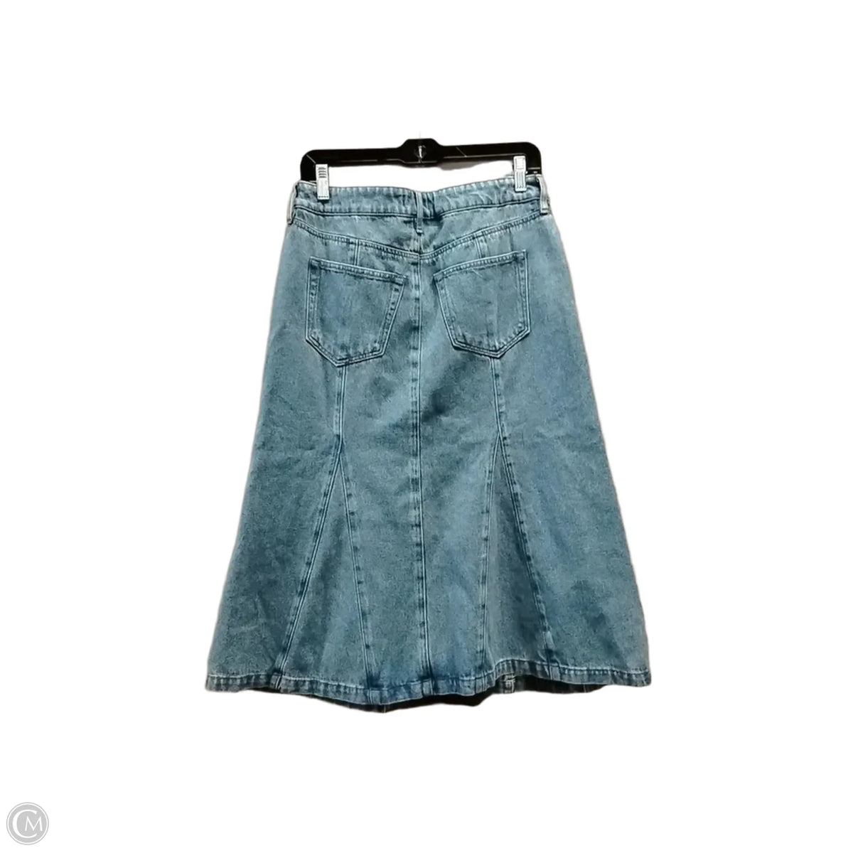 Skirt Maxi By Loft In Blue Denim, Size: 4