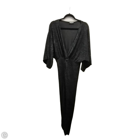 Dress Casual Maxi By Fashion Nova In Black, Size: 14