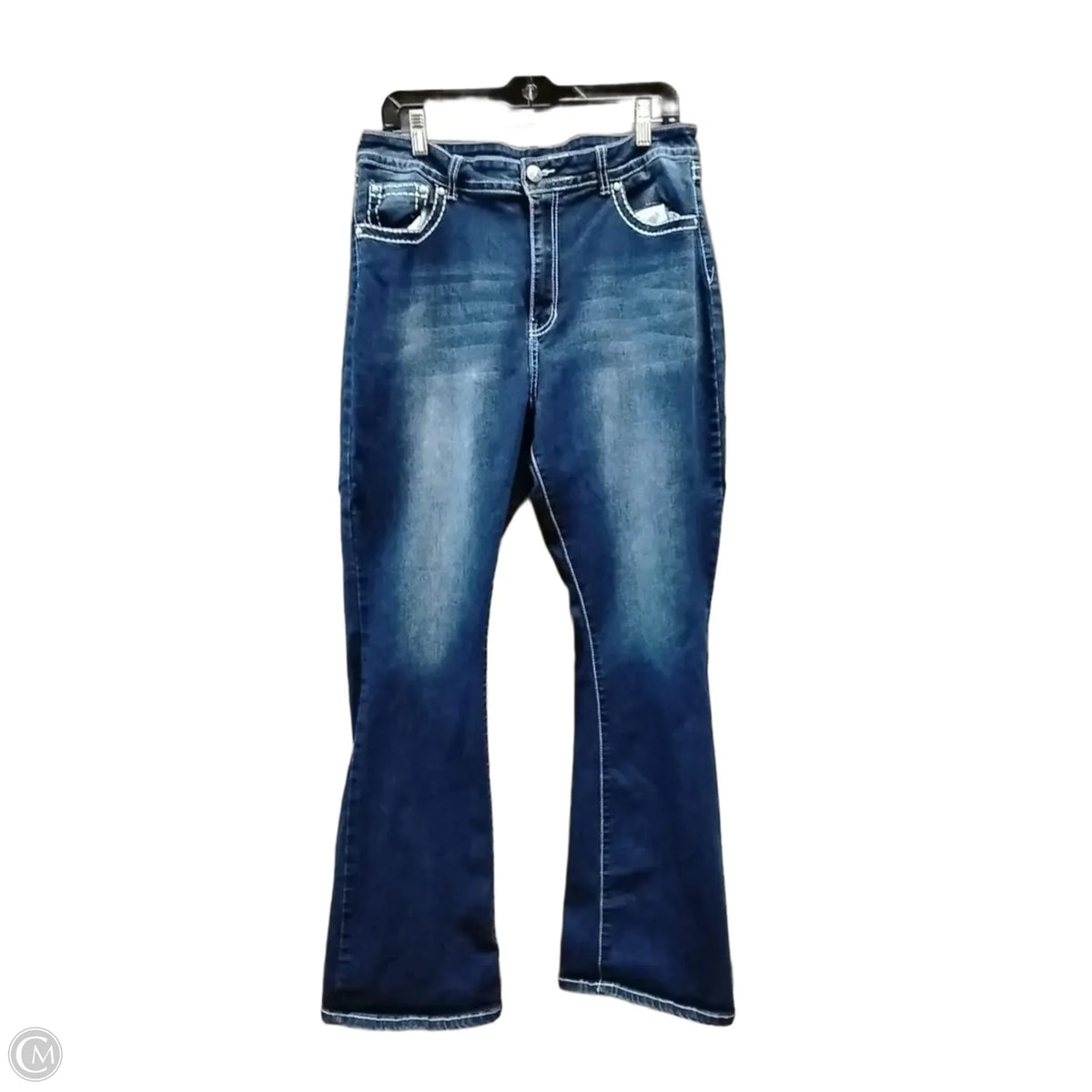 Jeans Flared By Clothes Mentor In Blue, Size: 20
