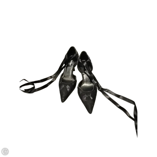 Shoes Heels Kitten By Clothes Mentor In Black, Size: 6.5