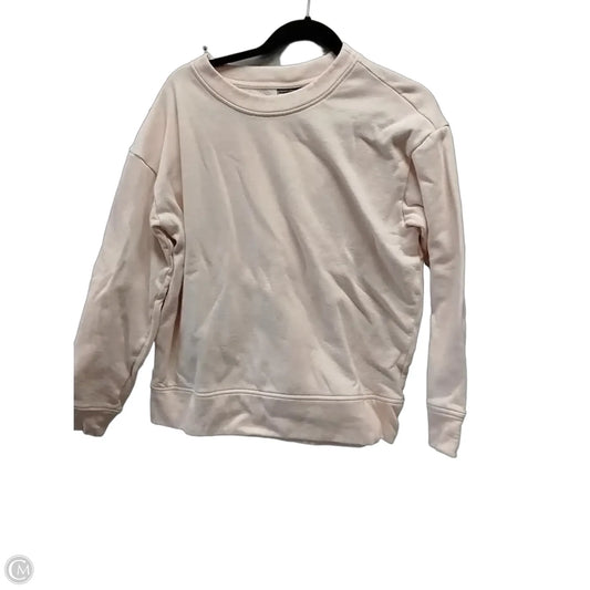 Athletic Sweatshirt Crewneck By 32 Degrees In Pink, Size: M