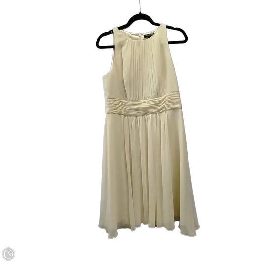 Dress Casual Short By Lauren By Ralph Lauren In Yellow, Size: 12