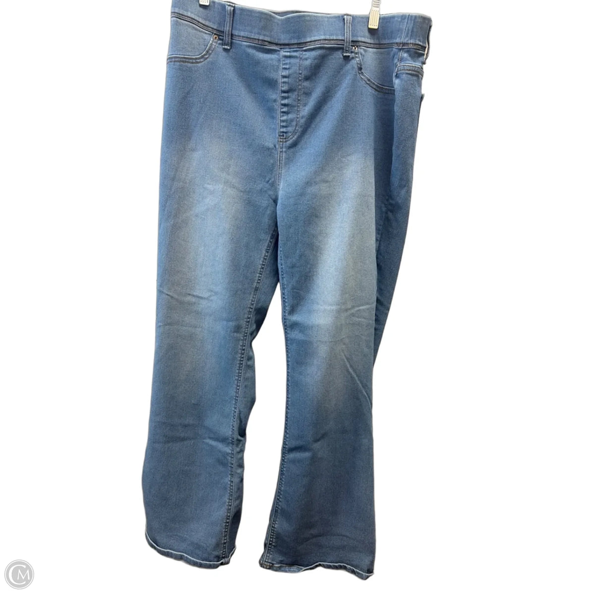 Jeans Straight By Terra & Sky In Blue, Size: 20