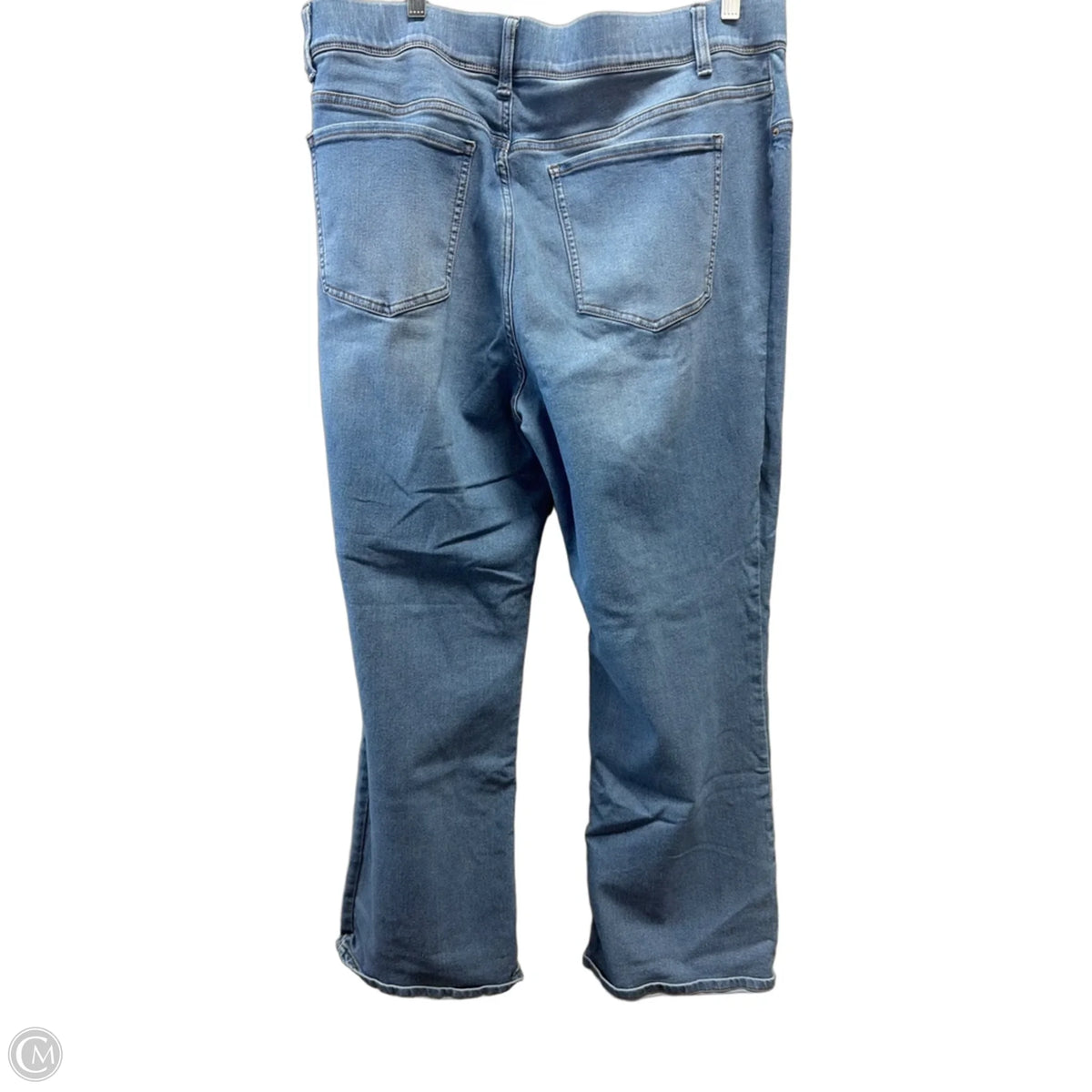 Jeans Straight By Terra & Sky In Blue, Size: 20