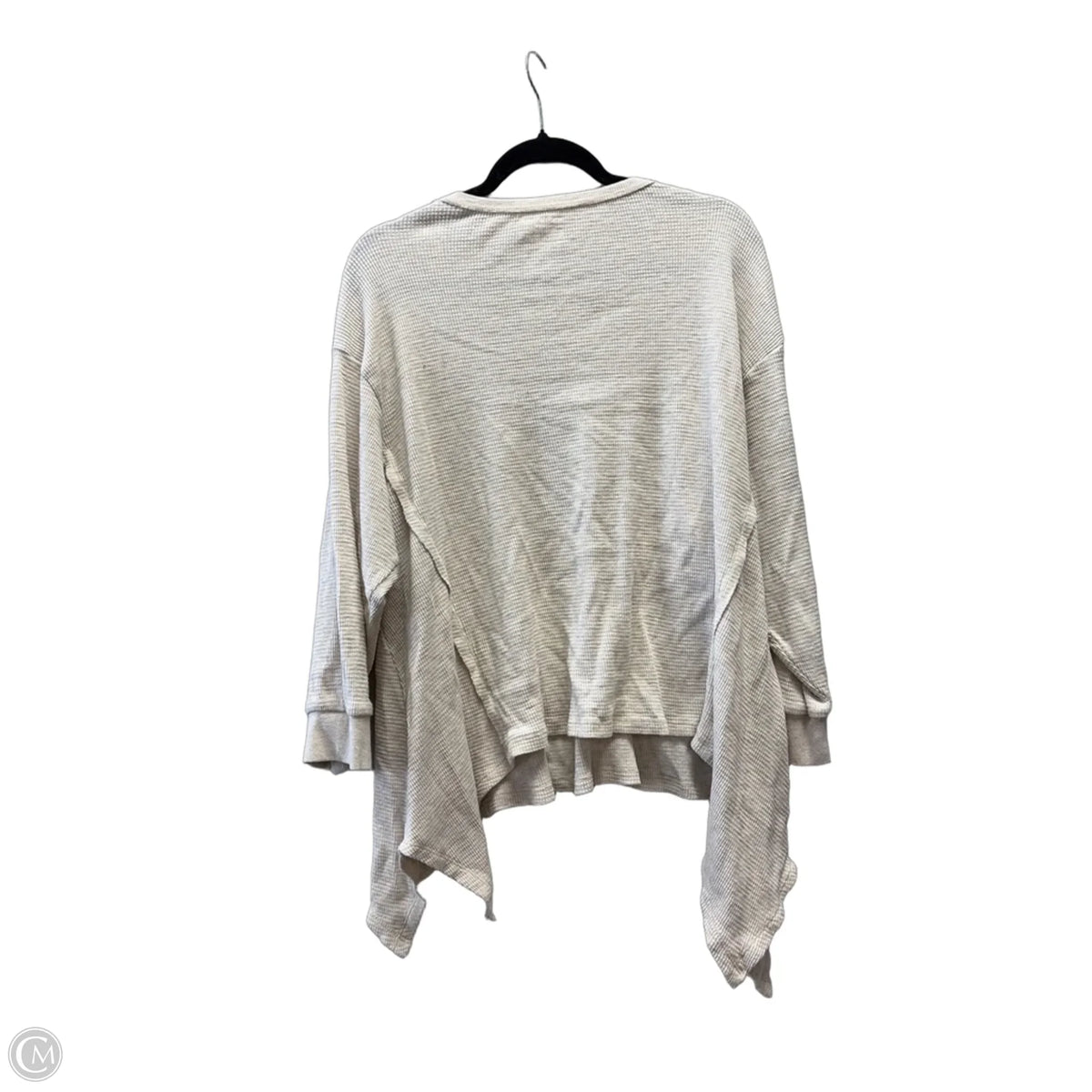 Top Long Sleeve By West Bound In Beige, Size: 1x