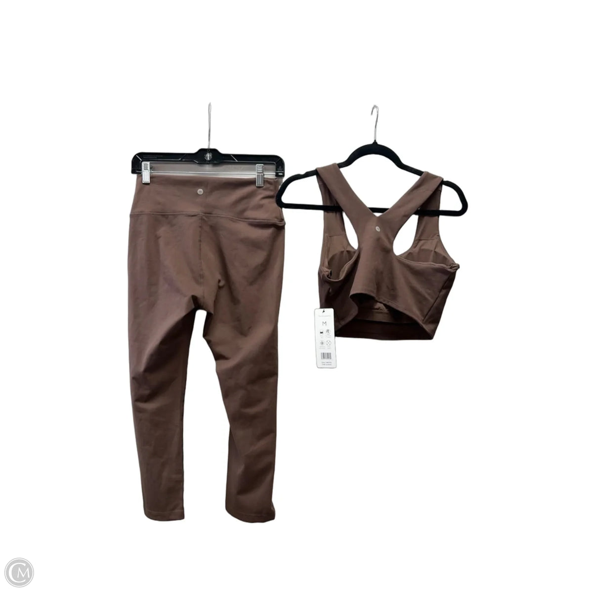 Athletic Pants 2pc By Harmony Balance In Brown, Size: M