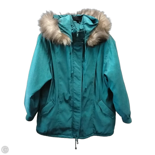 Coat Other By Clothes Mentor In Teal, Size: L