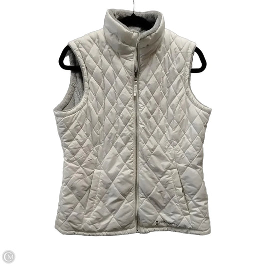 Vest Puffer & Quilted By Free Country In White, Size: M