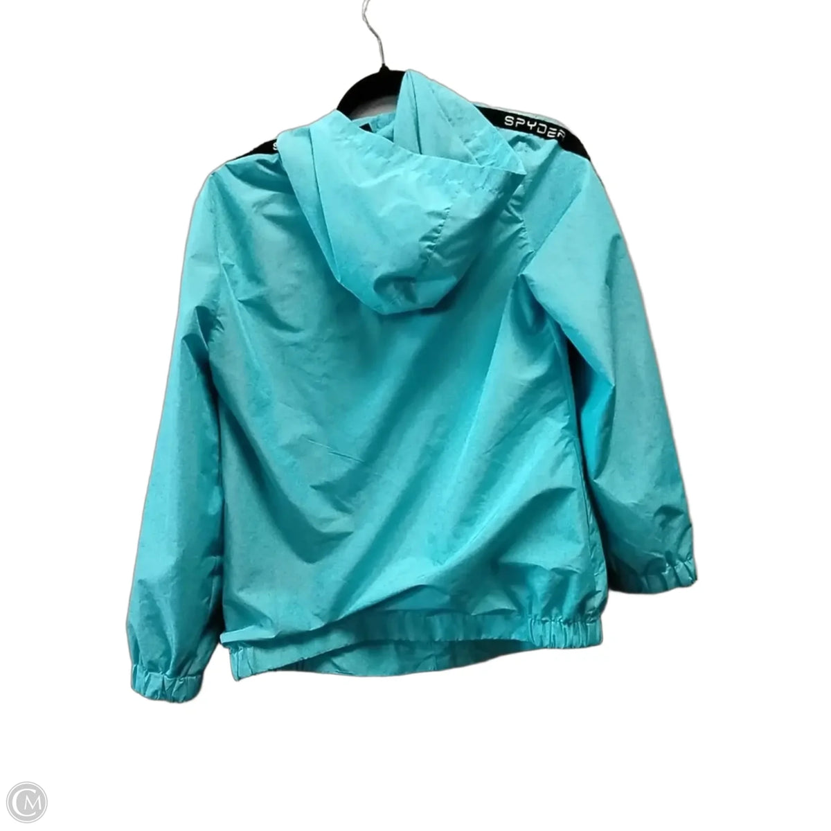 Athletic Jacket By Spyder In Blue, Size: M