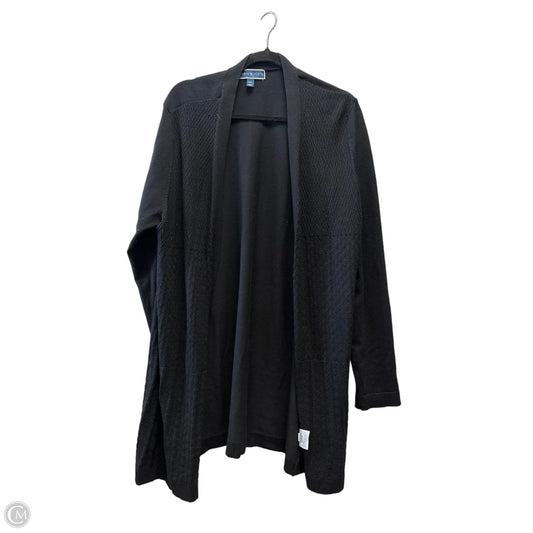 Sweater By Karen Scott In Black, Size: Xxl
