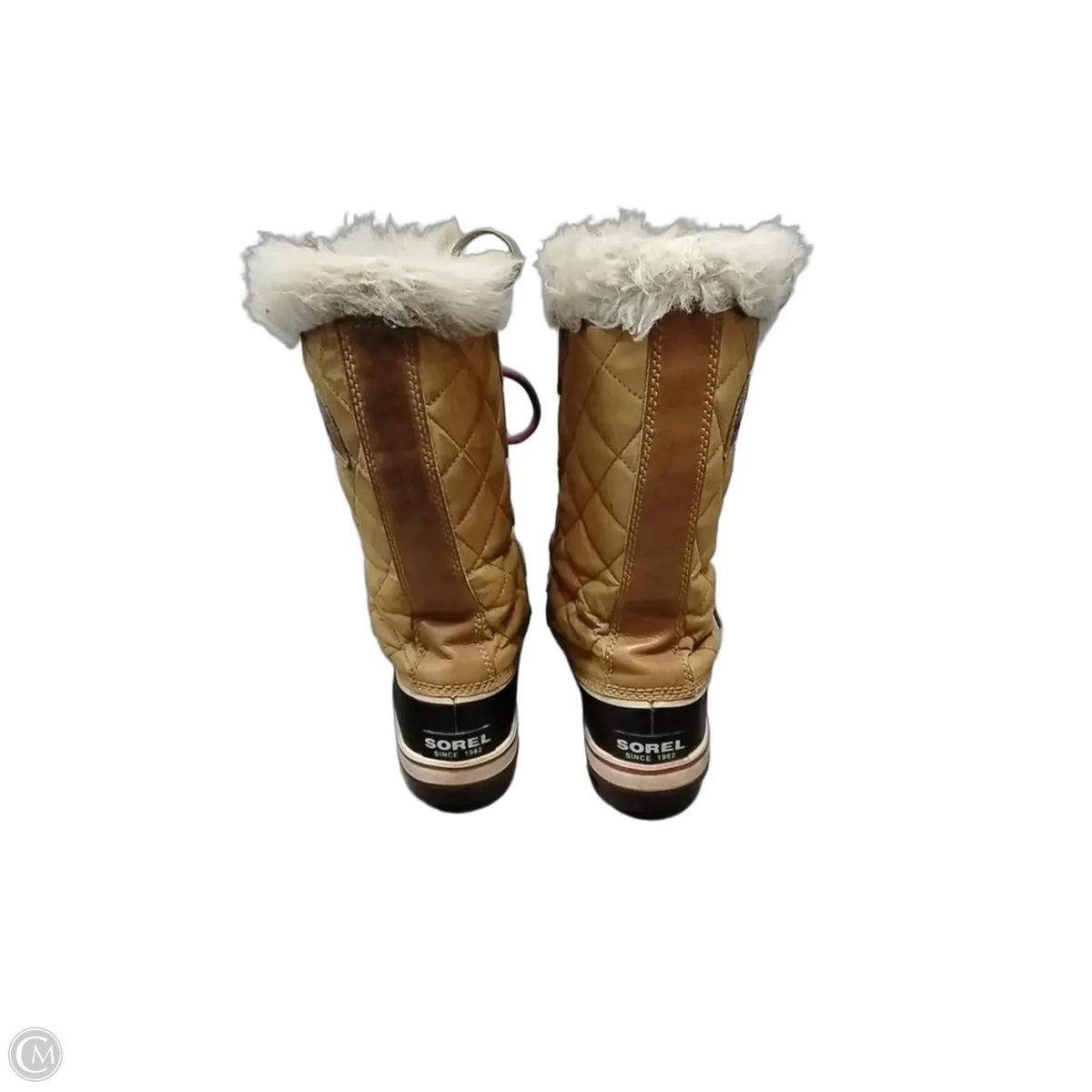 Boots Snow By Sorel In Black & Brown, Size: 10