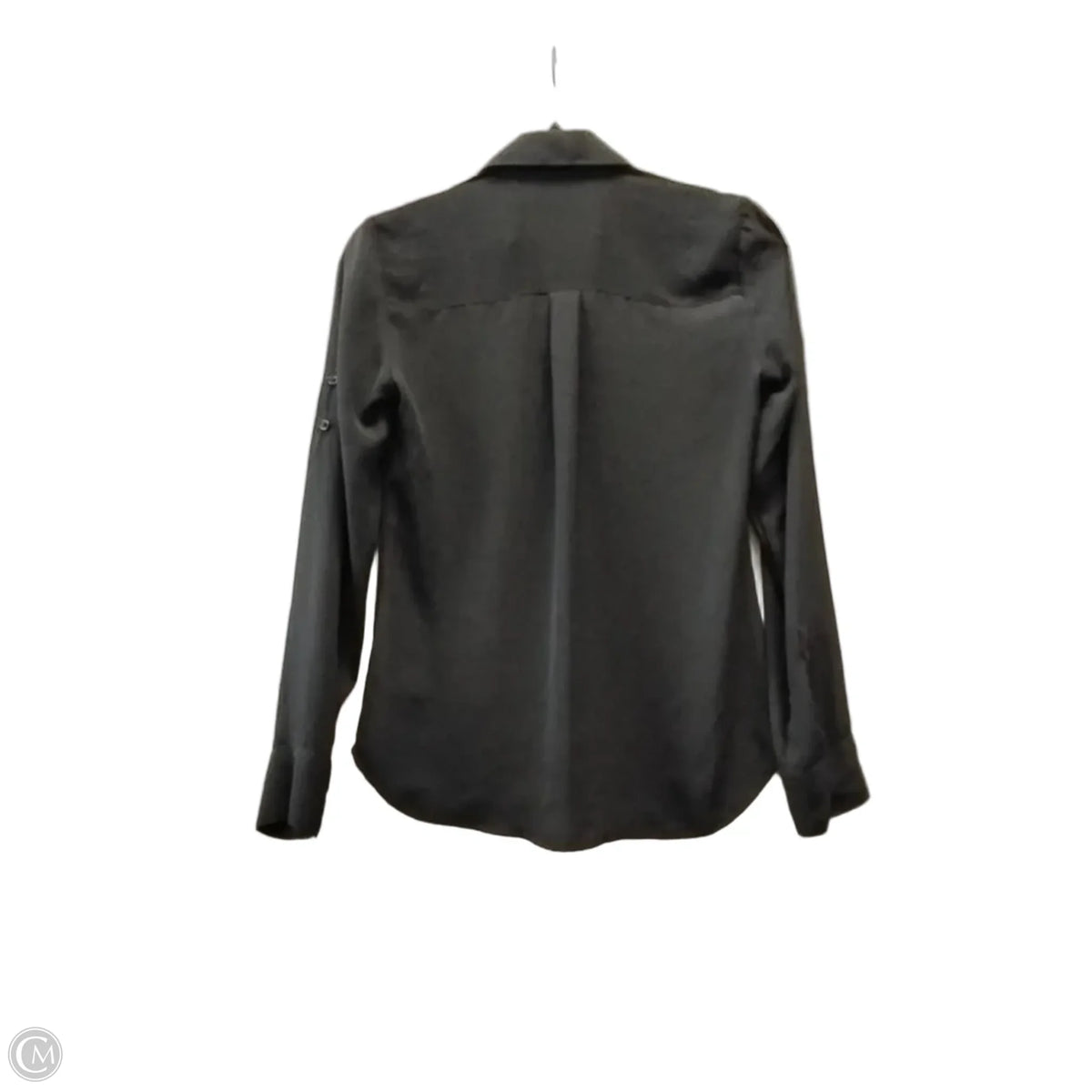 Blouse Long Sleeve By Express In Black, Size: Xs