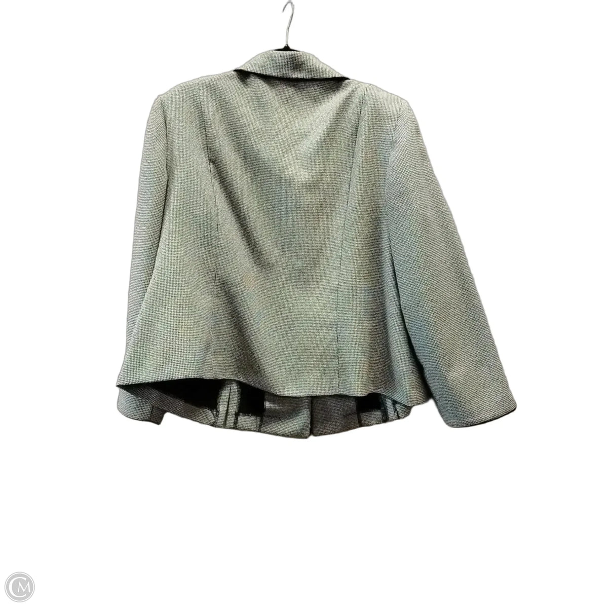 Skirt Set 2pc By Koret In Black & White, Size: 1x