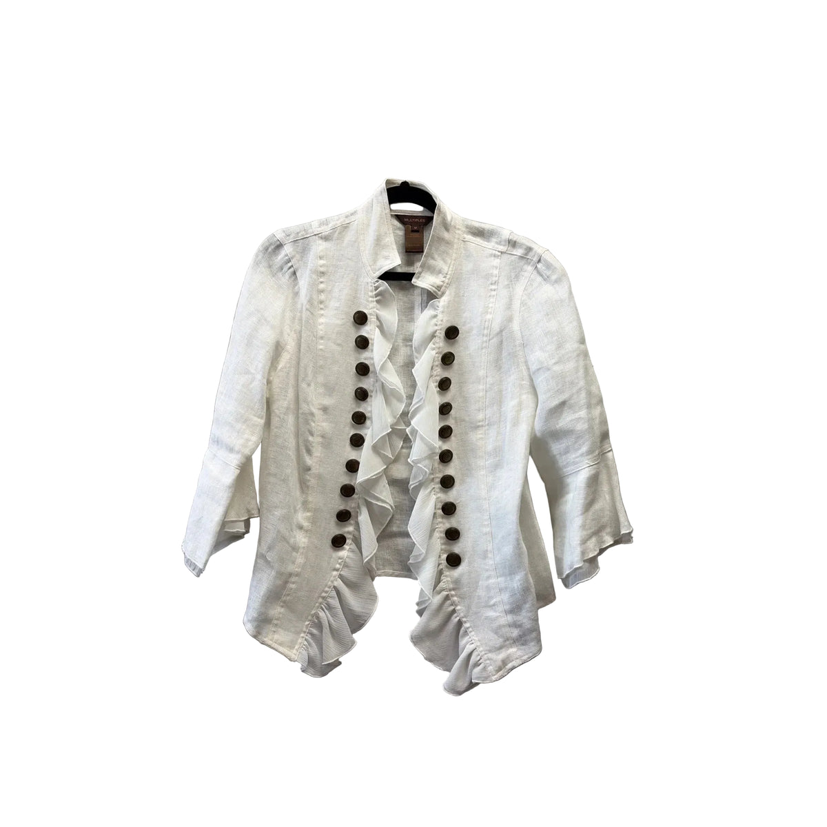 Jacket Other By Multiples In Beige, Size: M
