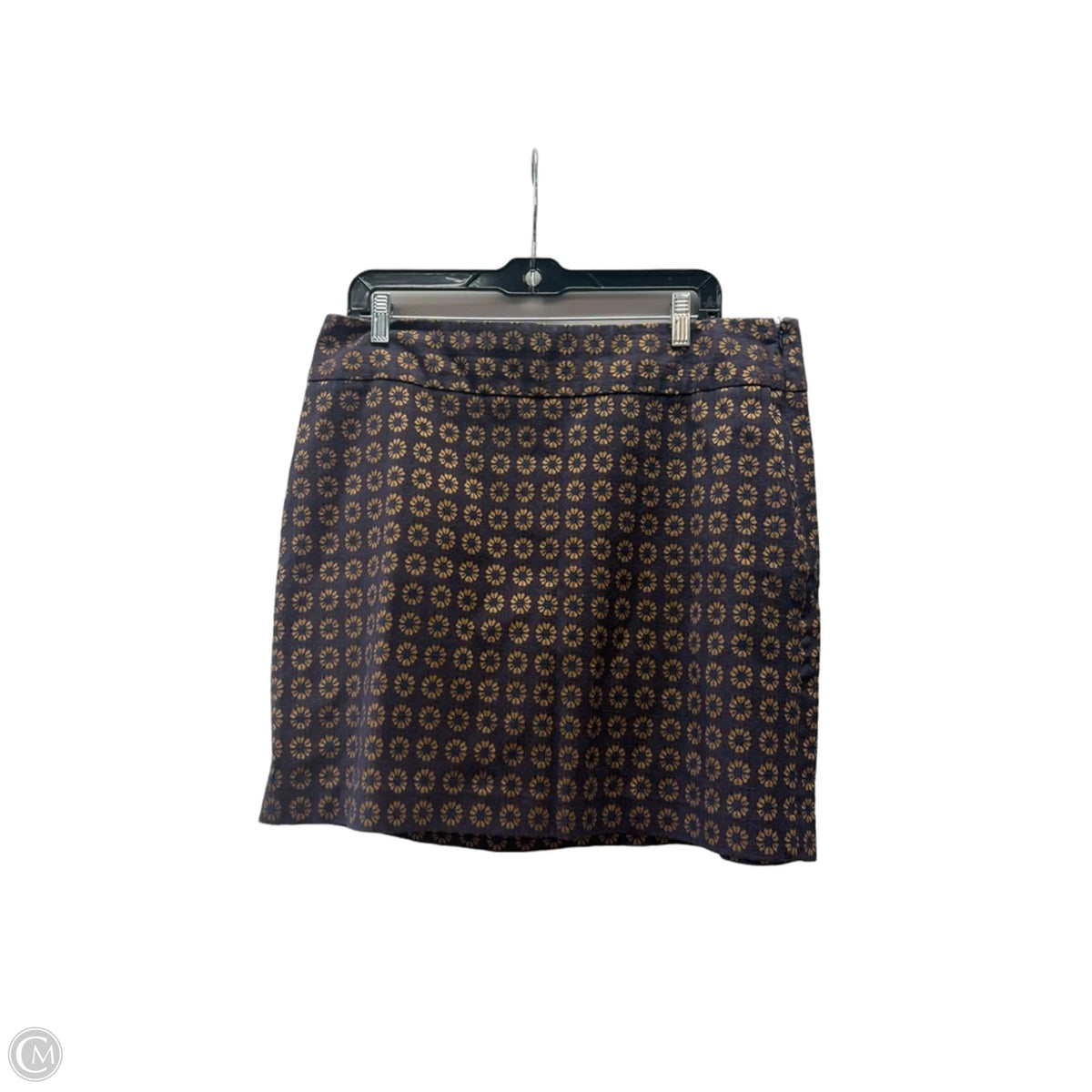 Skirt Midi By Loft In Geometric Pattern, Size: 14