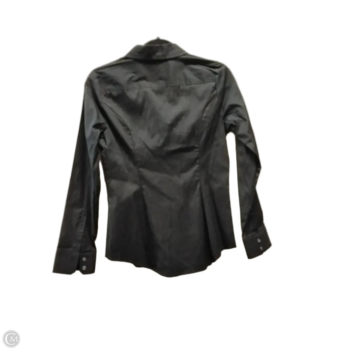 Blouse Long Sleeve By Express In Black, Size: Sp