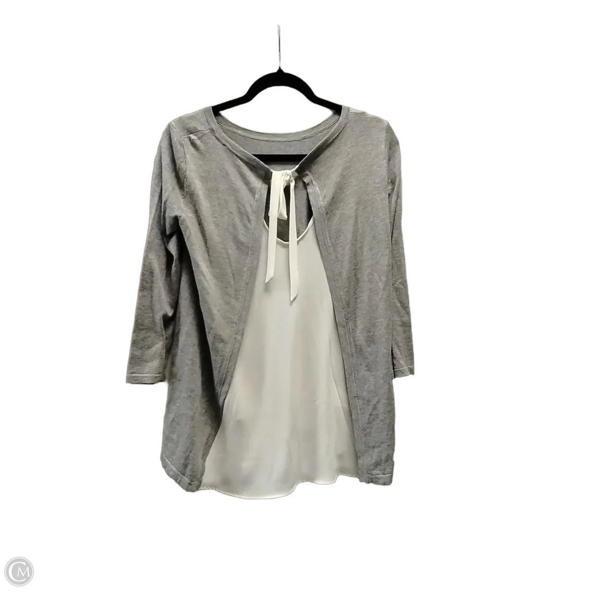 Sweater By Loft In Grey, Size: Xs