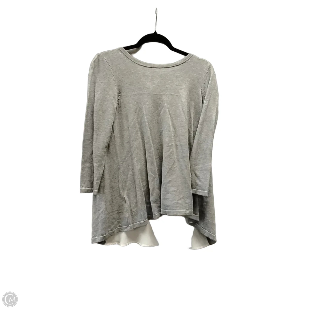 Sweater By Loft In Grey, Size: Xs