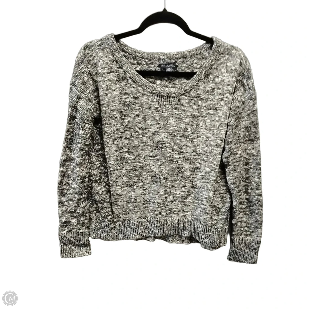 Sweater By American In Black & White, Size: M
