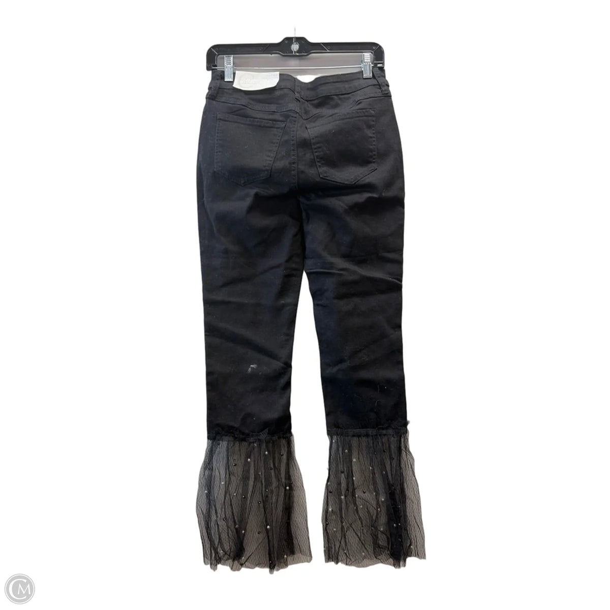 Jeans Cropped By Cato In Black, Size: 4