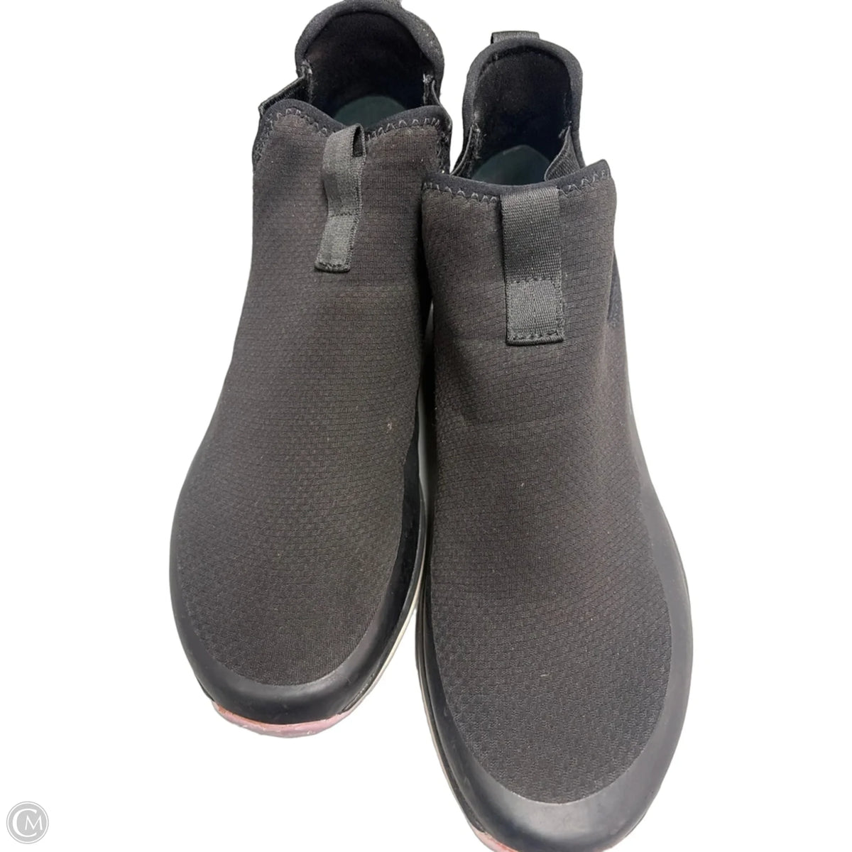 Shoes Flats By Echo In Black, Size: 10