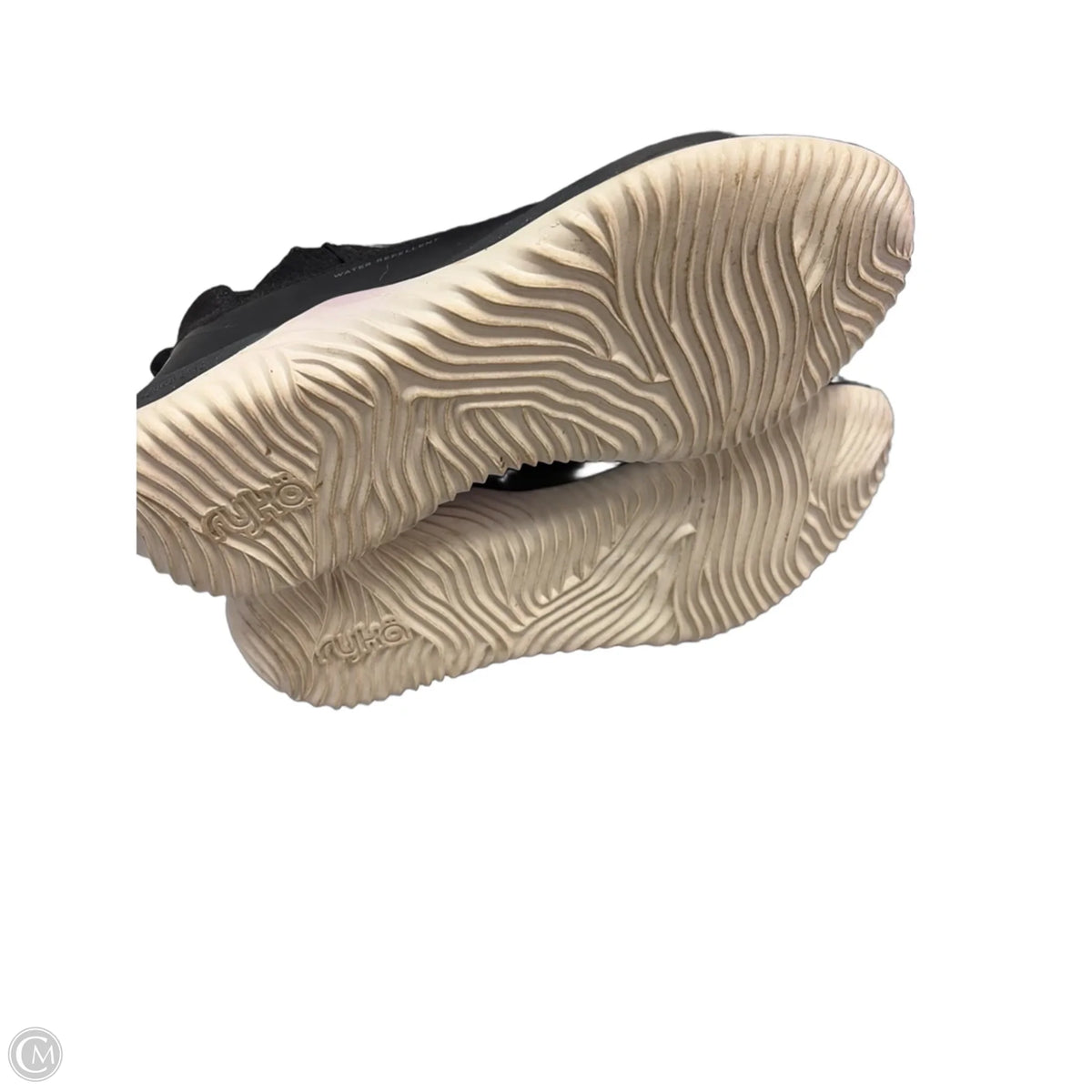 Shoes Flats By Echo In Black, Size: 10